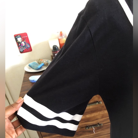 Adorable black and white FLAWLESS jersey shirt - Picture 6 of 7